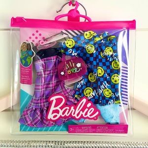 NEW Barbie & Ken Fashion Clothing Set 2 Pack New With Tags
